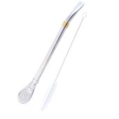 Bombilla Anillo złota + wykręcany filtr + czyścik