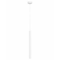 Wisząca lampa tuba Roll 11164101 Kaspa LED 4,2W 3000K nad stół biała