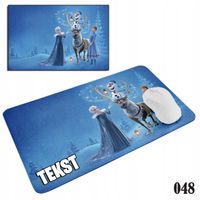 PODKŁADKA POD MYSZKĘ MYSZ WZORY DO WYBORU - KRAINA LODU FROZEN 20x24cm