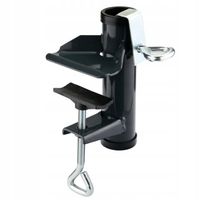 Uchwyt na parasol do mocowania na poręcz, balustrady METALOWY antracyt 23mm