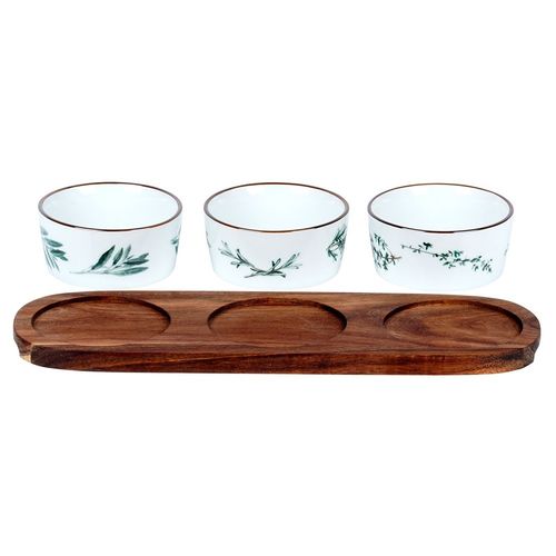 Miseczki na przekąski ceramiczne 30 cm 4 el. na Arena.pl