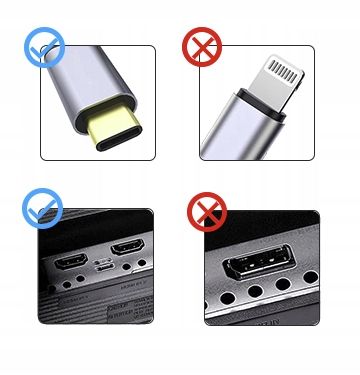 Przejściówka USB-C HDMI 4K 60Hz Thunderbolt 3 2m na Arena.pl