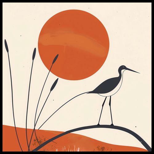 Plakat 60x60cm Ciepło Zachodów na Arena.pl