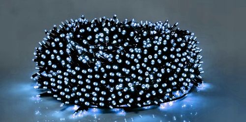 LAMPKI CHOINKOWE 300 LED ZEW/WEW Światełka Świąteczne ZIMNE choinka na Arena.pl