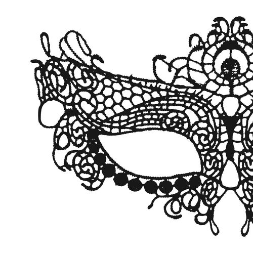Mystica Black Lace Mask Crushious na Arena.pl