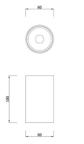 Spot Dann Lux Design Nave DLD5243 Biały na Arena.pl