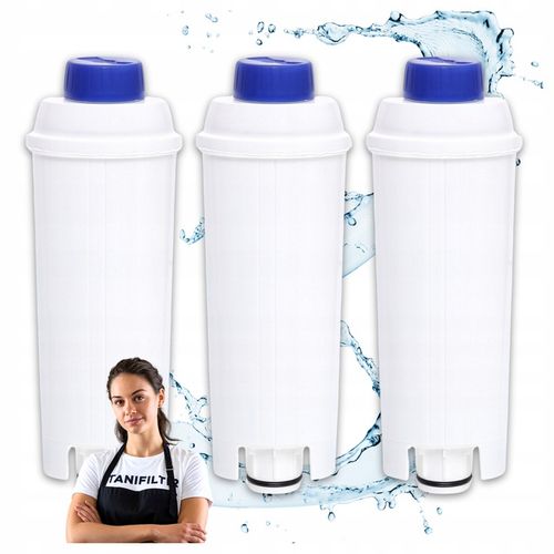 3x Filtr do ekspresu DELONGHI DINAMICA ECAM DLSC002 SER3017 Uniwersalny na Arena.pl