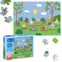 Puzzle Edukacyjne Świnka Peppa Dla Dzieci 60El. 200333