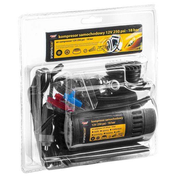 Moje Auto Virage - minikompresor 12V 18BAR/250PSI zdjęcie 1