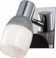 Kinkiet ścienny LED Kaja HOSTA E14 chrom metal 40W, chromowany, Kaja