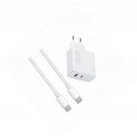 Szybka ładowarka 45W z kablem 1m 2 wejścia do Xiaomi Mi 11 Lite 5G NE