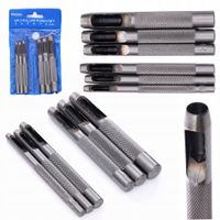 Wycinaki wybijaki dziurkacz otworów skóry 3-8 mm 6 sztuk KD11201