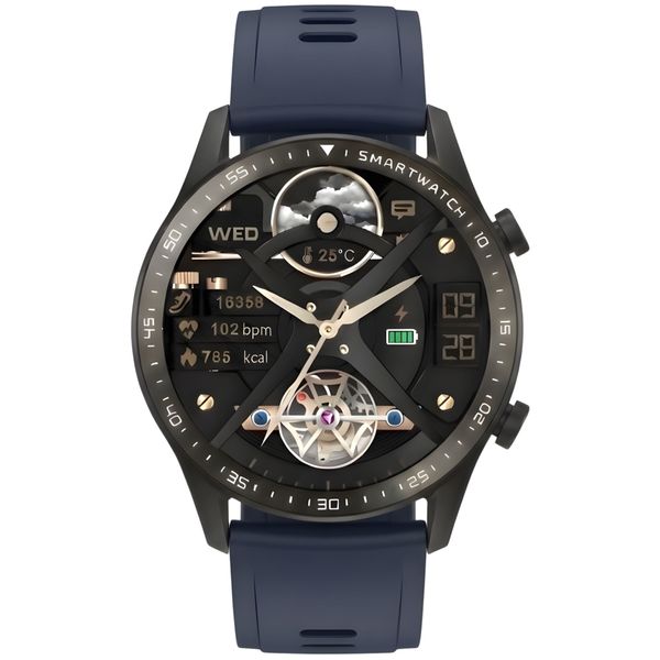 smartwatch gravity czarny 2 paski gt10-5 zdjęcie 8