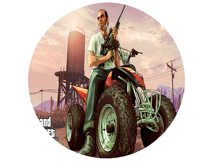 Podkładka pod myszkę GTA zdjęcie 2