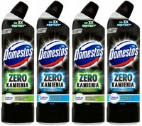 DOMESTOS ZERO KAMIENIA BLUE LIME PŁYN DO WC 4X750