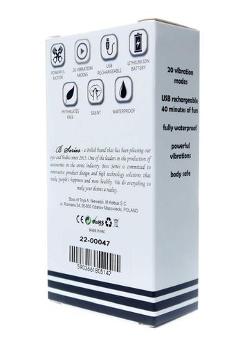 Stymulator-Rechargeable Powerful Bullet Vibrator USB 20 Functions - Silver na Arena.pl