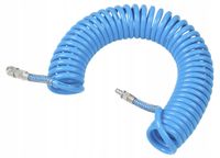 Wąż pneumatyczny spiralny 8x12mm 10m poliuretanowy przewód powietrza