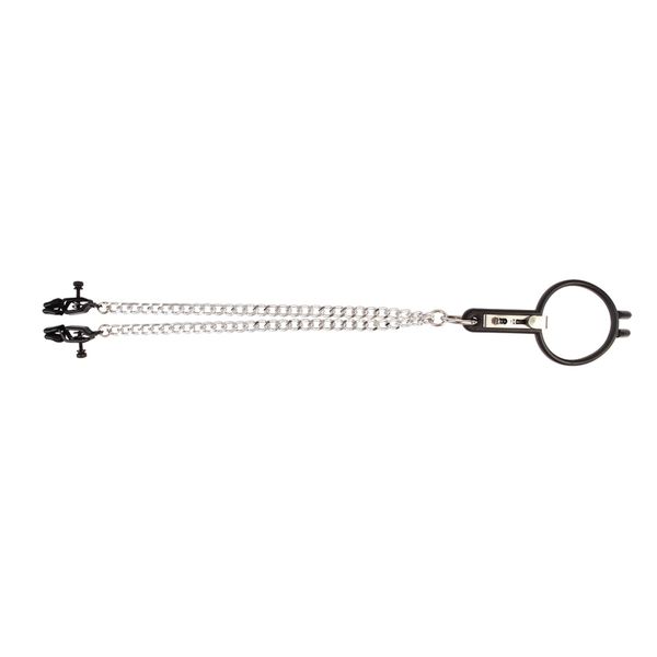 Humiliate Mouth Spreader With Nipple Clamps zdjęcie 6