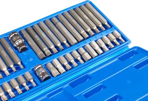 ZESTAW BITÓW IMBUS - TORX - SPLINE - KLUCZE 40 EL. na Arena.pl