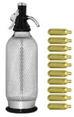 Syfon do wody sodowej ISI Classic 1L + 10 naboi CO2 Stalgast