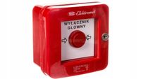 WYŁĄCZNIK GŁÓWNY ALARMOWY SAMOCZYNNY IP5 Z ZAMKIEM ELEKTROMET WGZ-1s 921490