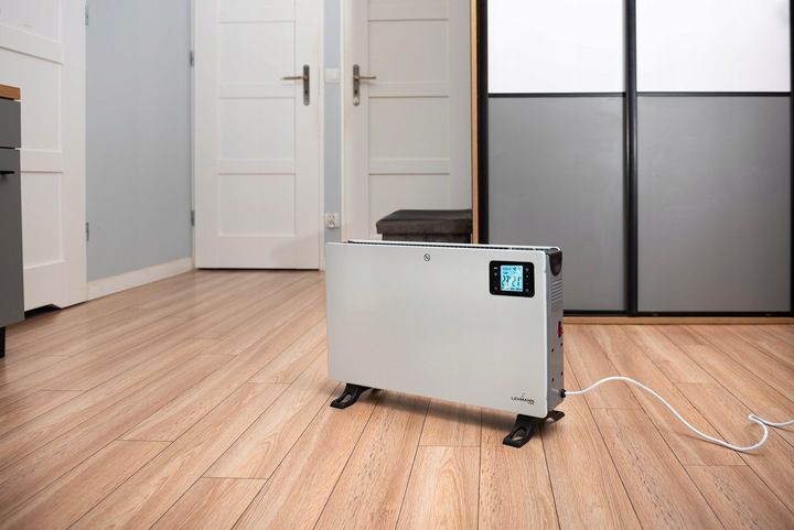 GRZEJNIK ELEKTRYCZNY KONWEKTOROWY TIMER TERMOSTAT PILOT MOCNY 2000W TURBO zdjęcie 13