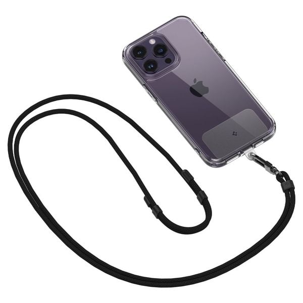 SPIGEN UNIVERSAL STRAP SET CROSSBODY & WRIST BLACK zdjęcie 5