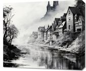 Obraz 70x60cm Mglisty Refleks
