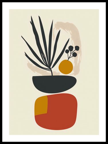 Plakat 39,5x55cm Botaniczny Wgląd na Arena.pl