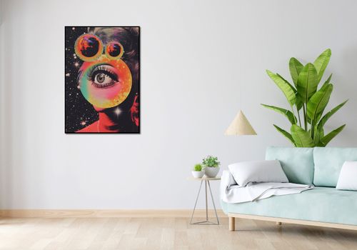 Plakat 70x100cm Oko w Kosmosie na Arena.pl
