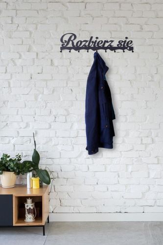 Wieszak ścienny Rozbierz się czarny na Arena.pl