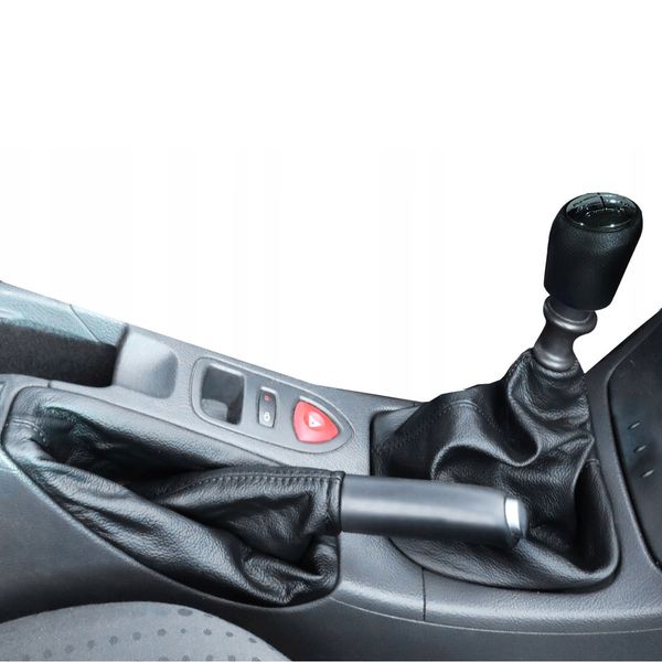 RENAULT LAGUNA 2 - kpl mieszki biegi+hamulec+gałka zdjęcie 1