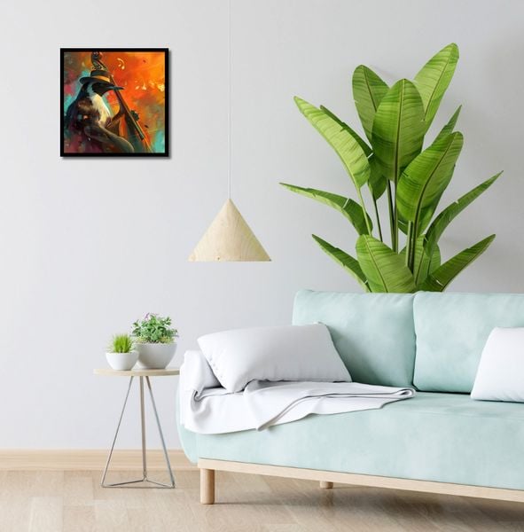 Plakat 40x40cm Pingwinia Nuta zdjęcie 4