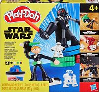 Hasbro Play-Doh Zestaw szabli Star Wars BUILD & SLICE