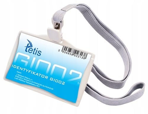 identyfikator na smyczy 85x35mm tetis a'30 gi002 na Arena.pl