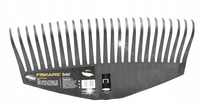FISKARS Solid Głowica grabie do liści trawy L ogrodowe szerokie 52cm lekkie