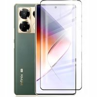 SZKŁO HARTOWANE Z CZARNĄ RAMKĄ DO INFINIX NOTE 40 PRO DOPASOWANE