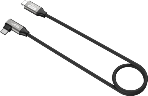 SmallRig 5076 - kabel USB-C-prosty do USB-C-kątowy, 60cm, 40Gbps, 240W, 8K na Arena.pl