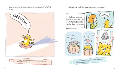 Książka do zabawy i czytania dla dzieci przedszkolaków Ojej, ważne rzeczy! na Arena.pl