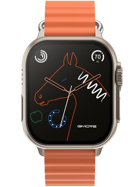 SMARTWATCH UNISEX Rubicon RNCF17 - BLUETOOTH CALL, ŁADOWANIE BEZPRZEWODOWE (sr059b) zdjęcie 1