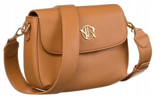 klasyczna listonoszka damska ze skóry ekologicznej - rovicky na Arena.pl