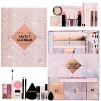 KALENDARZ ADWENTOWY MAKEUP REVOLUTION Z KOSMETYKAMI NA ŚWIĘTA ZESTAW DAMSKI