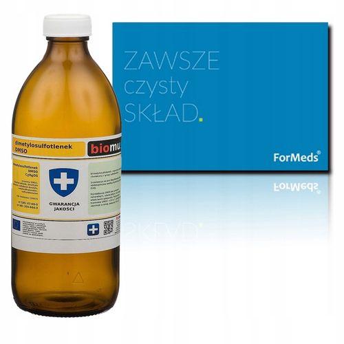 BIOMUS DMSO Dimetylosulfotlenek 500ml 0,5l szkło na Arena.pl