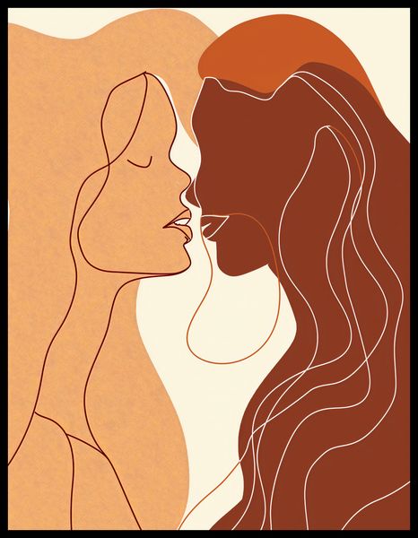 Plakat 50x65cm Zmysłowość Syntez zdjęcie 2