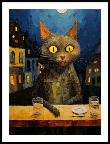 Plakat 40x55cm Nocny Obserwator na Arena.pl