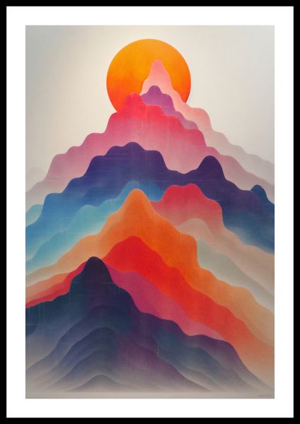 Plakat 40x60cm Gama Gór zdjęcie 3