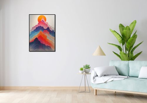 Plakat 59,4x84,1cm Gama Gór na Arena.pl