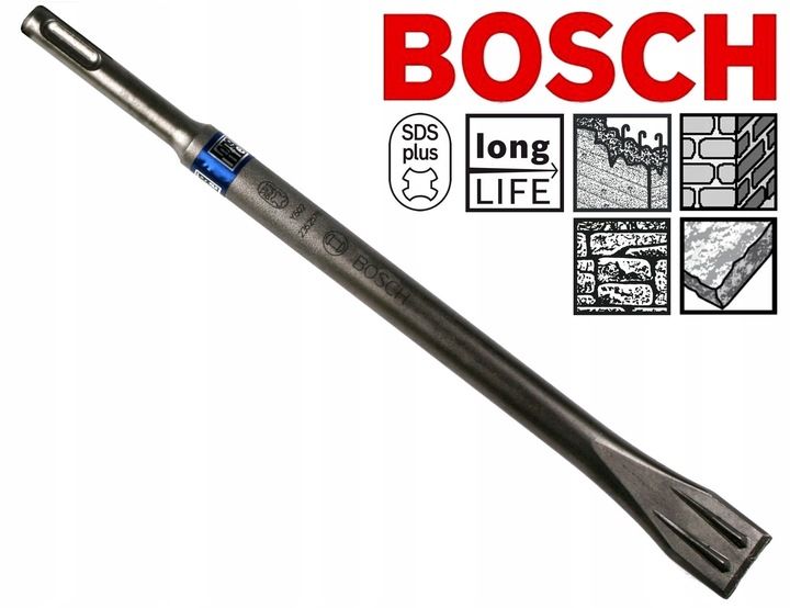 BOSCH ORYGINALNE DŁUTO SDS-Plus VIPER 20mm/250mm zdjęcie 5