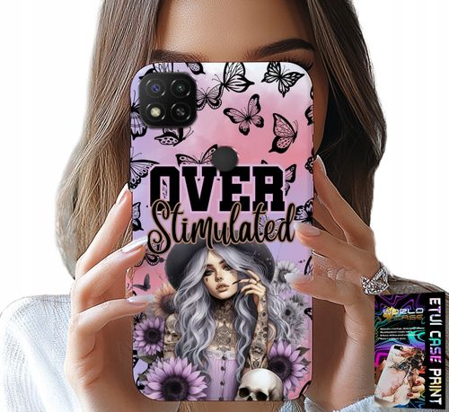ETUI DO XIAOMI REDMI 9C - OVER STIMULATED, NASTOLETNIE WZORY, CASE na Arena.pl
