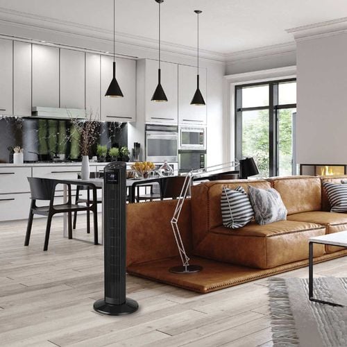 wentylator kolumnowy podłogowy z pilotem klausberg kb-7876 na Arena.pl